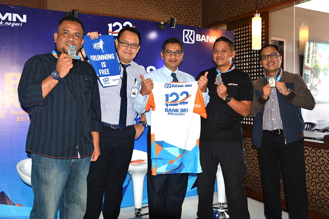 Meriahkan Ultah ke 122, BRI Gelar BRIRUN 2017 di Bogor
