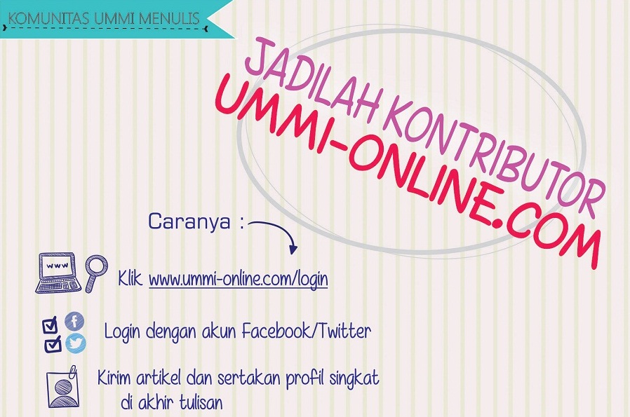 Bergabung Menjadi Kontributor Ummi Online